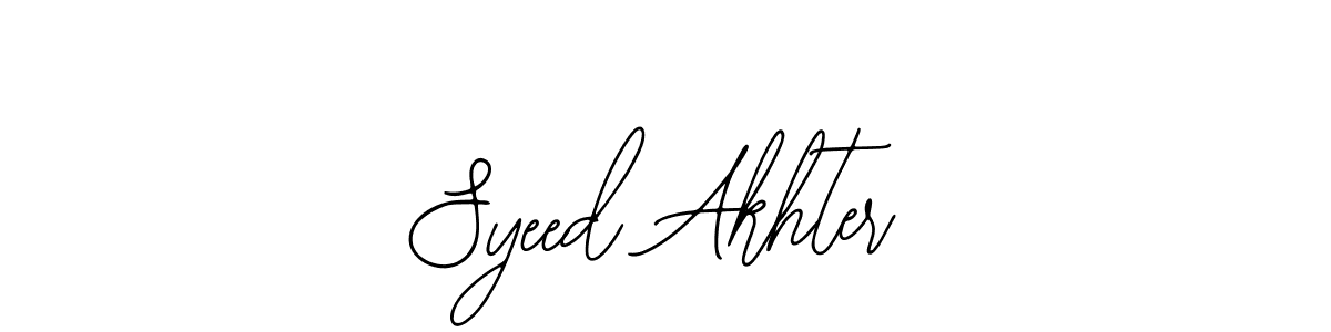 Also we have Syeed Akhter name is the best signature style. Create professional handwritten signature collection using Bearetta-2O07w autograph style. Syeed Akhter signature style 12 images and pictures png