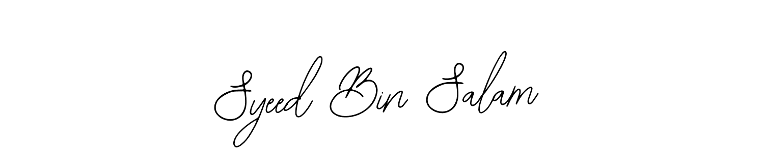 It looks lik you need a new signature style for name Syeed Bin Salam. Design unique handwritten (Bearetta-2O07w) signature with our free signature maker in just a few clicks. Syeed Bin Salam signature style 12 images and pictures png