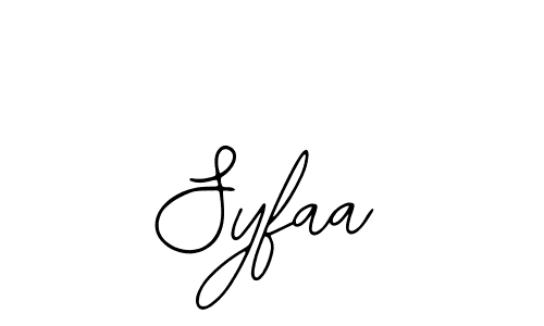 How to Draw Syfaa signature style? Bearetta-2O07w is a latest design signature styles for name Syfaa. Syfaa signature style 12 images and pictures png