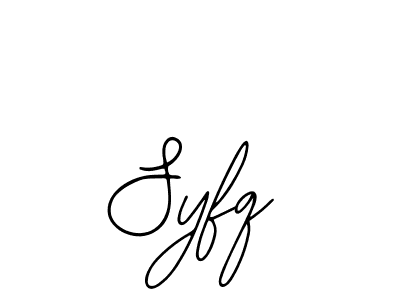 Syfq stylish signature style. Best Handwritten Sign (Bearetta-2O07w) for my name. Handwritten Signature Collection Ideas for my name Syfq. Syfq signature style 12 images and pictures png