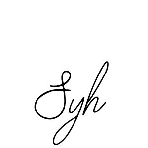 Make a short Syh signature style. Manage your documents anywhere anytime using Bearetta-2O07w. Create and add eSignatures, submit forms, share and send files easily. Syh signature style 12 images and pictures png