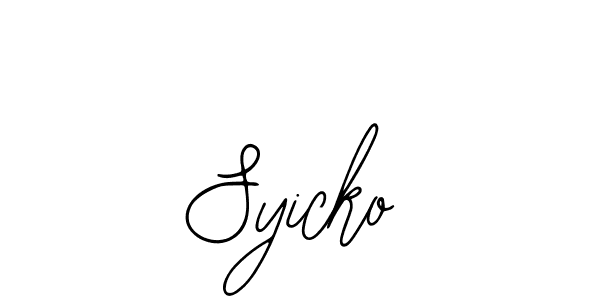 Check out images of Autograph of Syicko name. Actor Syicko Signature Style. Bearetta-2O07w is a professional sign style online. Syicko signature style 12 images and pictures png