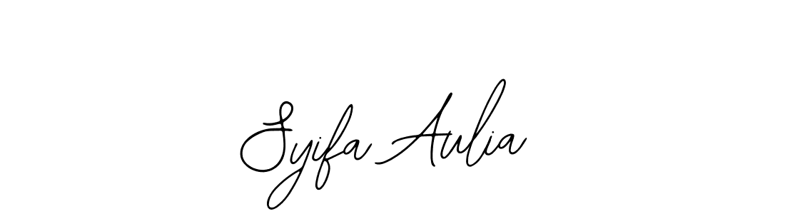 This is the best signature style for the Syifa Aulia name. Also you like these signature font (Bearetta-2O07w). Mix name signature. Syifa Aulia signature style 12 images and pictures png