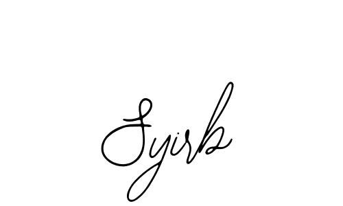 Here are the top 10 professional signature styles for the name Syirb. These are the best autograph styles you can use for your name. Syirb signature style 12 images and pictures png