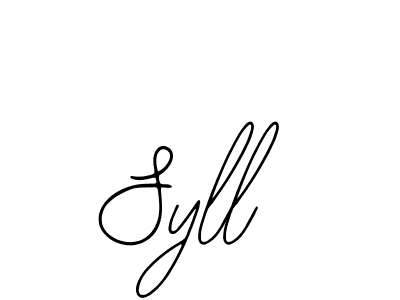 How to make Syll name signature. Use Bearetta-2O07w style for creating short signs online. This is the latest handwritten sign. Syll signature style 12 images and pictures png