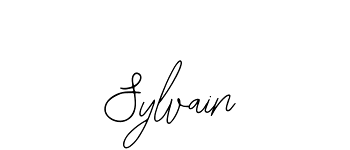 Use a signature maker to create a handwritten signature online. With this signature software, you can design (Bearetta-2O07w) your own signature for name Sylvain. Sylvain signature style 12 images and pictures png