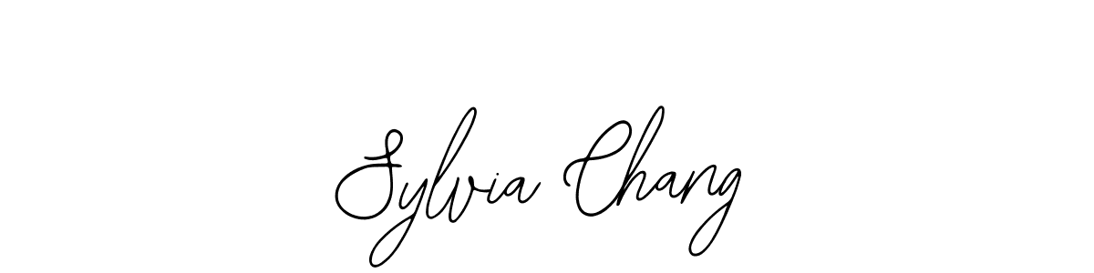 Make a beautiful signature design for name Sylvia Chang. Use this online signature maker to create a handwritten signature for free. Sylvia Chang signature style 12 images and pictures png