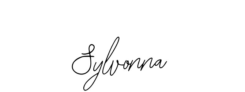 Make a beautiful signature design for name Sylvonna. With this signature (Bearetta-2O07w) style, you can create a handwritten signature for free. Sylvonna signature style 12 images and pictures png