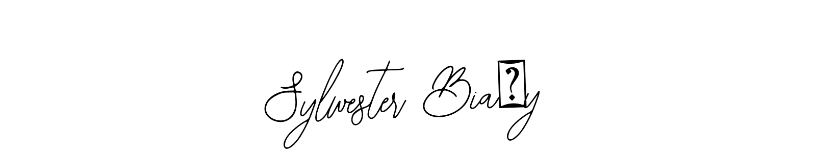 Design your own signature with our free online signature maker. With this signature software, you can create a handwritten (Bearetta-2O07w) signature for name Sylwester Biały. Sylwester Biały signature style 12 images and pictures png