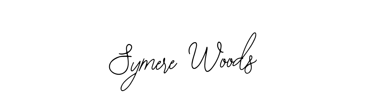 Make a beautiful signature design for name Symere Woods. Use this online signature maker to create a handwritten signature for free. Symere Woods signature style 12 images and pictures png