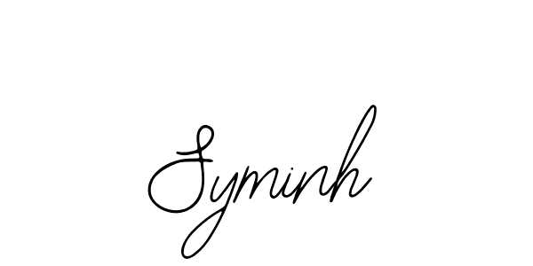 Make a beautiful signature design for name Syminh. With this signature (Bearetta-2O07w) style, you can create a handwritten signature for free. Syminh signature style 12 images and pictures png