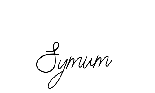 Also we have Symum name is the best signature style. Create professional handwritten signature collection using Bearetta-2O07w autograph style. Symum signature style 12 images and pictures png