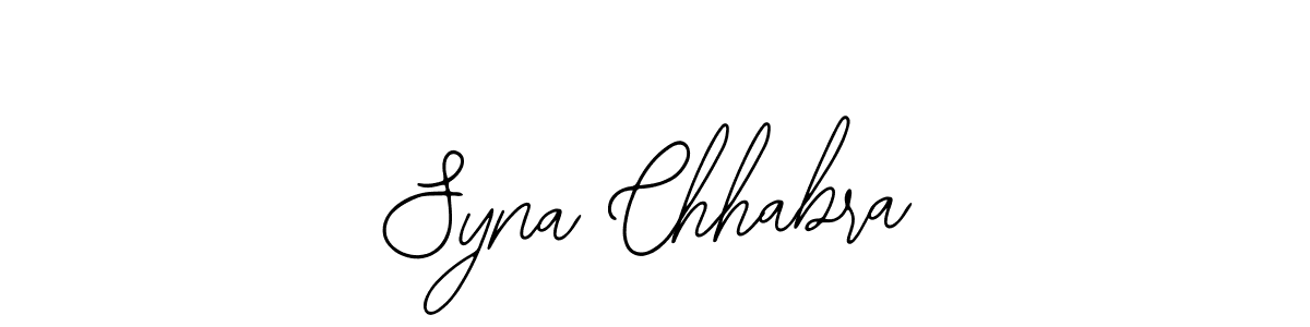 Check out images of Autograph of Syna Chhabra name. Actor Syna Chhabra Signature Style. Bearetta-2O07w is a professional sign style online. Syna Chhabra signature style 12 images and pictures png