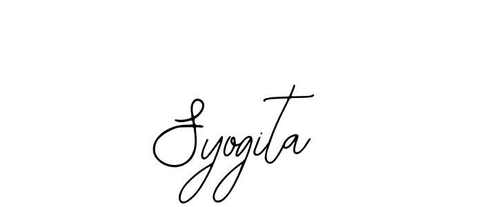Syogita stylish signature style. Best Handwritten Sign (Bearetta-2O07w) for my name. Handwritten Signature Collection Ideas for my name Syogita. Syogita signature style 12 images and pictures png