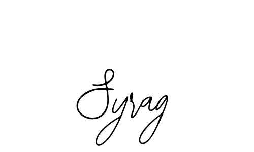 Also You can easily find your signature by using the search form. We will create Syrag name handwritten signature images for you free of cost using Bearetta-2O07w sign style. Syrag signature style 12 images and pictures png