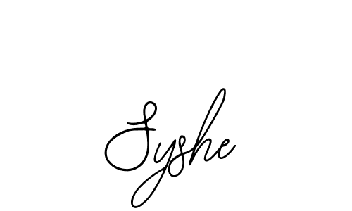 if you are searching for the best signature style for your name Syshe. so please give up your signature search. here we have designed multiple signature styles  using Bearetta-2O07w. Syshe signature style 12 images and pictures png