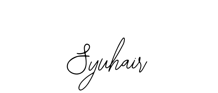It looks lik you need a new signature style for name Syuhair. Design unique handwritten (Bearetta-2O07w) signature with our free signature maker in just a few clicks. Syuhair signature style 12 images and pictures png