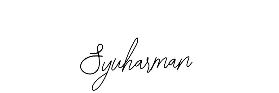 You can use this online signature creator to create a handwritten signature for the name Syuharman. This is the best online autograph maker. Syuharman signature style 12 images and pictures png