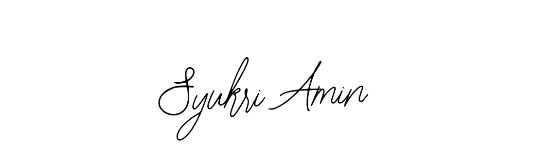 How to make Syukri Amin signature? Bearetta-2O07w is a professional autograph style. Create handwritten signature for Syukri Amin name. Syukri Amin signature style 12 images and pictures png