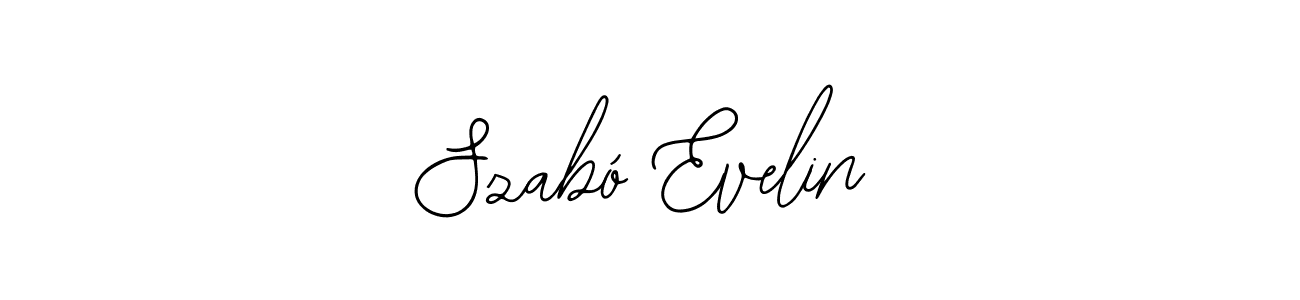 Make a beautiful signature design for name Szabó Evelin. With this signature (Bearetta-2O07w) style, you can create a handwritten signature for free. Szabó Evelin signature style 12 images and pictures png