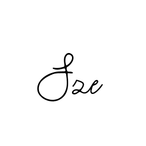 Also we have Sze name is the best signature style. Create professional handwritten signature collection using Bearetta-2O07w autograph style. Sze signature style 12 images and pictures png