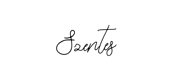Bearetta-2O07w is a professional signature style that is perfect for those who want to add a touch of class to their signature. It is also a great choice for those who want to make their signature more unique. Get Szentes name to fancy signature for free. Szentes signature style 12 images and pictures png