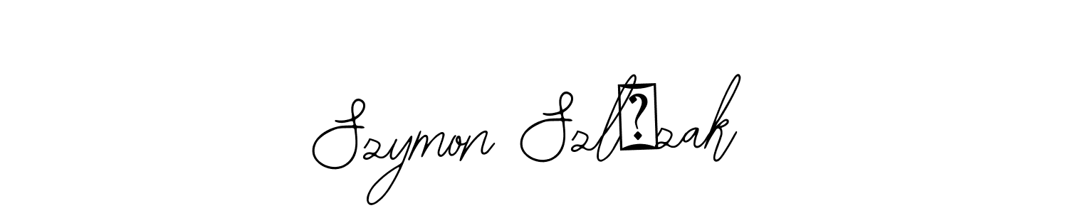 How to make Szymon Szlęzak signature? Bearetta-2O07w is a professional autograph style. Create handwritten signature for Szymon Szlęzak name. Szymon Szlęzak signature style 12 images and pictures png