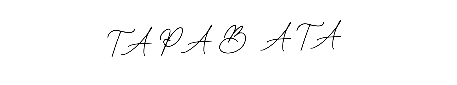 Make a short T A P A B  A T A signature style. Manage your documents anywhere anytime using Bearetta-2O07w. Create and add eSignatures, submit forms, share and send files easily. T A P A B  A T A signature style 12 images and pictures png