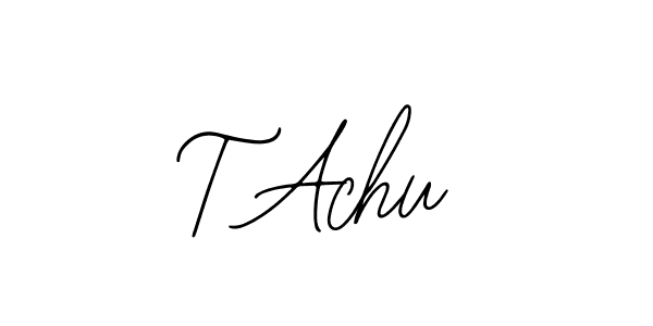 Similarly Bearetta-2O07w is the best handwritten signature design. Signature creator online .You can use it as an online autograph creator for name T Achu. T Achu signature style 12 images and pictures png