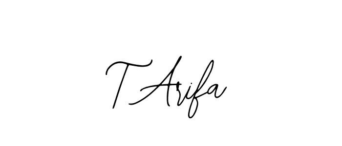 How to Draw T Arifa signature style? Bearetta-2O07w is a latest design signature styles for name T Arifa. T Arifa signature style 12 images and pictures png