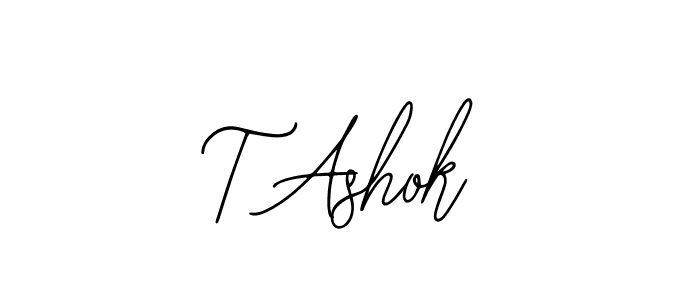 Use a signature maker to create a handwritten signature online. With this signature software, you can design (Bearetta-2O07w) your own signature for name T Ashok. T Ashok signature style 12 images and pictures png