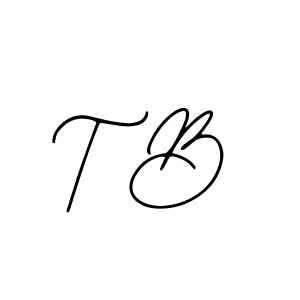 Make a beautiful signature design for name T B. With this signature (Bearetta-2O07w) style, you can create a handwritten signature for free. T B signature style 12 images and pictures png