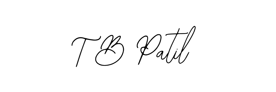 How to make T B Patil signature? Bearetta-2O07w is a professional autograph style. Create handwritten signature for T B Patil name. T B Patil signature style 12 images and pictures png