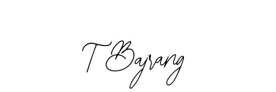 Check out images of Autograph of T Bajrang name. Actor T Bajrang Signature Style. Bearetta-2O07w is a professional sign style online. T Bajrang signature style 12 images and pictures png