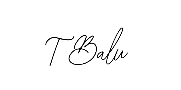 It looks lik you need a new signature style for name T Balu. Design unique handwritten (Bearetta-2O07w) signature with our free signature maker in just a few clicks. T Balu signature style 12 images and pictures png