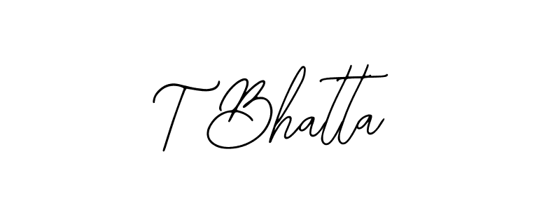 if you are searching for the best signature style for your name T Bhatta. so please give up your signature search. here we have designed multiple signature styles  using Bearetta-2O07w. T Bhatta signature style 12 images and pictures png