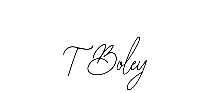 Also You can easily find your signature by using the search form. We will create T Boley name handwritten signature images for you free of cost using Bearetta-2O07w sign style. T Boley signature style 12 images and pictures png