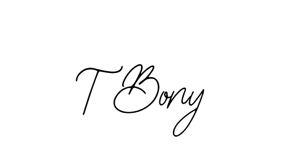 Best and Professional Signature Style for T Bony. Bearetta-2O07w Best Signature Style Collection. T Bony signature style 12 images and pictures png