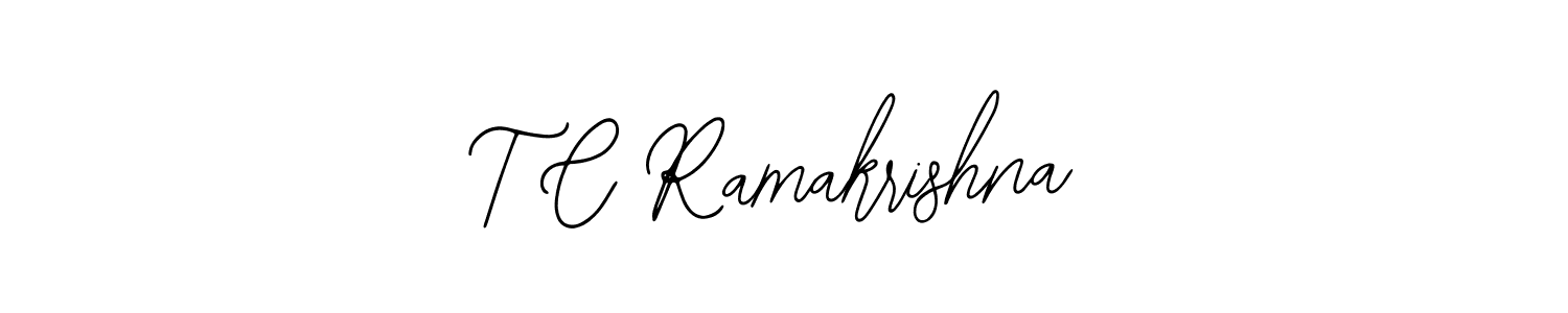 How to Draw T C Ramakrishna signature style? Bearetta-2O07w is a latest design signature styles for name T C Ramakrishna. T C Ramakrishna signature style 12 images and pictures png