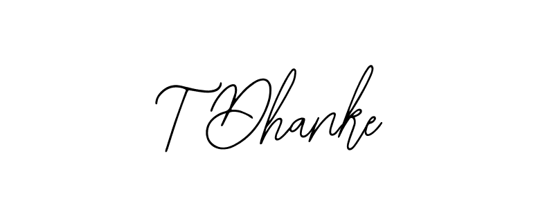 Check out images of Autograph of T Dhanke name. Actor T Dhanke Signature Style. Bearetta-2O07w is a professional sign style online. T Dhanke signature style 12 images and pictures png