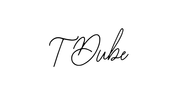 It looks lik you need a new signature style for name T Dube. Design unique handwritten (Bearetta-2O07w) signature with our free signature maker in just a few clicks. T Dube signature style 12 images and pictures png