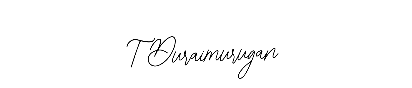 Create a beautiful signature design for name T Duraimurugan. With this signature (Bearetta-2O07w) fonts, you can make a handwritten signature for free. T Duraimurugan signature style 12 images and pictures png