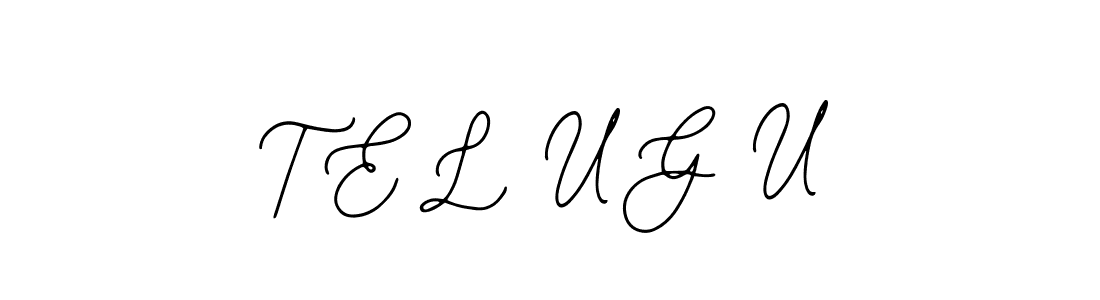 Make a beautiful signature design for name T E L U G U. With this signature (Bearetta-2O07w) style, you can create a handwritten signature for free. T E L U G U signature style 12 images and pictures png