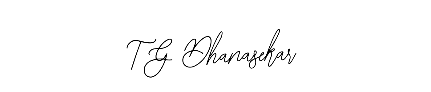 if you are searching for the best signature style for your name T G Dhanasekar. so please give up your signature search. here we have designed multiple signature styles  using Bearetta-2O07w. T G Dhanasekar signature style 12 images and pictures png