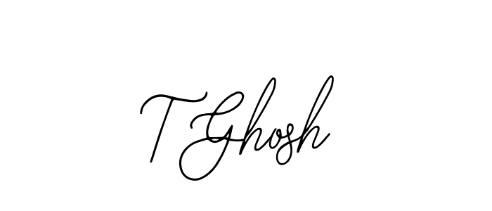 Make a beautiful signature design for name T Ghosh. Use this online signature maker to create a handwritten signature for free. T Ghosh signature style 12 images and pictures png