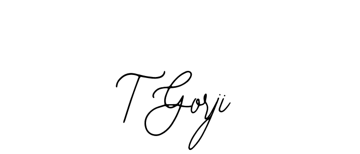 Best and Professional Signature Style for T Gorji. Bearetta-2O07w Best Signature Style Collection. T Gorji signature style 12 images and pictures png