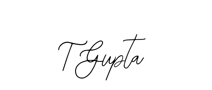 Also You can easily find your signature by using the search form. We will create T Gupta name handwritten signature images for you free of cost using Bearetta-2O07w sign style. T Gupta signature style 12 images and pictures png