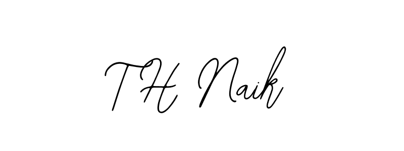 The best way (Bearetta-2O07w) to make a short signature is to pick only two or three words in your name. The name T H Naik include a total of six letters. For converting this name. T H Naik signature style 12 images and pictures png