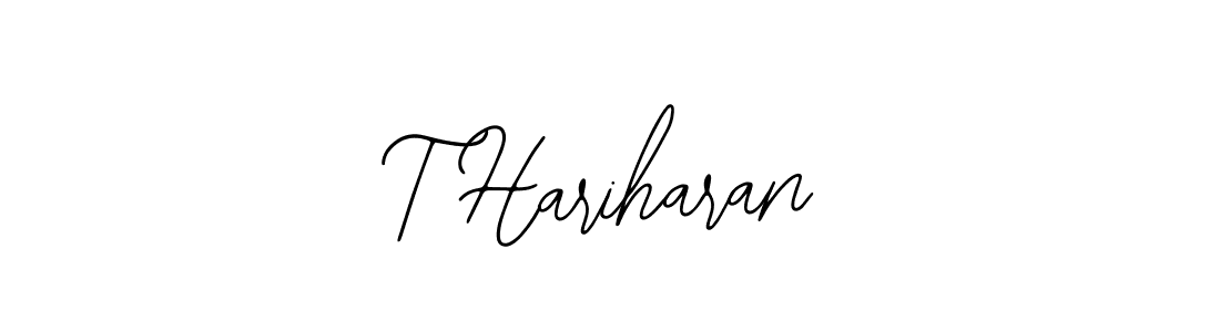 Similarly Bearetta-2O07w is the best handwritten signature design. Signature creator online .You can use it as an online autograph creator for name T Hariharan. T Hariharan signature style 12 images and pictures png