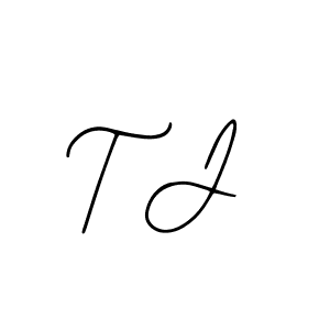 T J stylish signature style. Best Handwritten Sign (Bearetta-2O07w) for my name. Handwritten Signature Collection Ideas for my name T J. T J signature style 12 images and pictures png